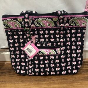 Vera Bradley villager pink elephant
